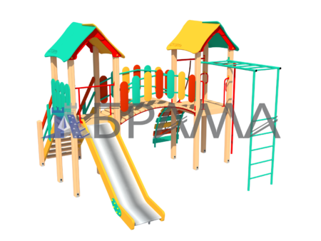 Детский спортивно-игровой комплекс «Две башни»